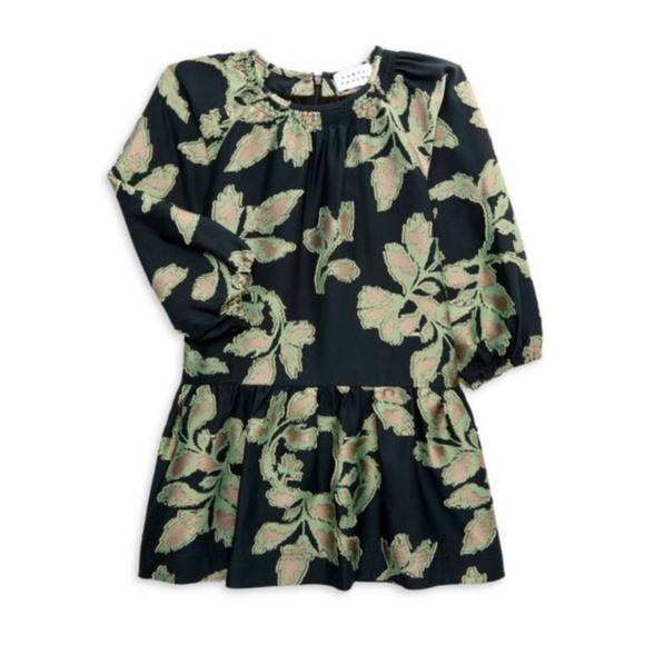 Tanya taylor
Girl's Leaf Print Silk Blend Drop Waist Dress - Picture 1 of 6